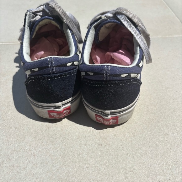 Vans Black and White Checkerboard Shoes women’s size 8.5/Mens size 7 - Picture 3 of 5